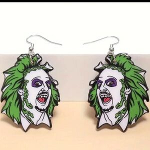Beetlejuice Dangle Earings